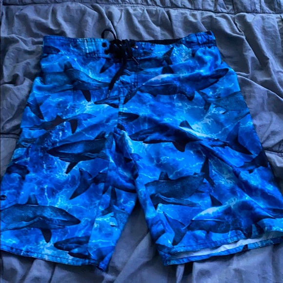 Boys shark swim trunks - Picture 1 of 1